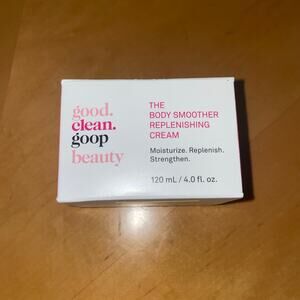 good.clean.goop beauty The Body Smoother‎ Replenishing Cream 4oz NIB Moisturizer
